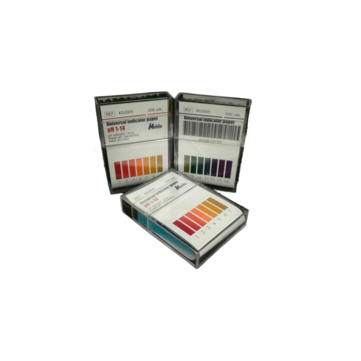PAPEL INDICADOR UNIVERSAL PH 1-14 PAPEL INDICADOR UNIVERSAL PH 1-14