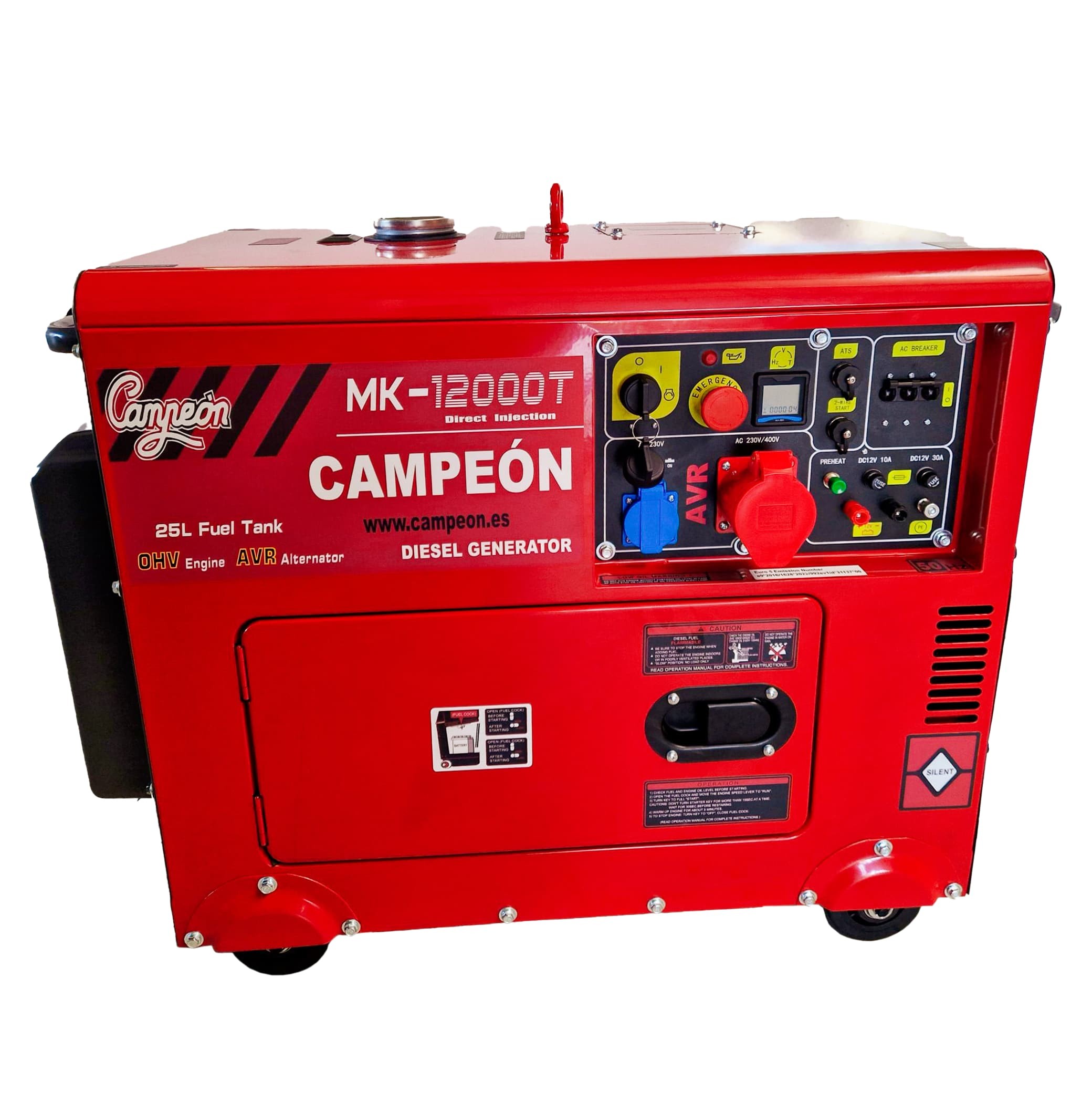 Gerador Diesel Campeon MK12000T Gerador Diesel Campeon MK12000T