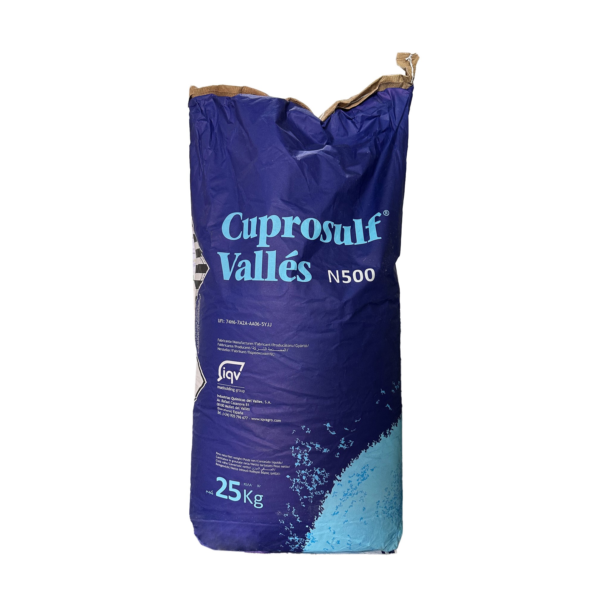 SULFATO DE COBRE | CUPROSULF VALLÉS 25KG SULFATO DE COBRE | CUPROSULF VALLÉS 25KG